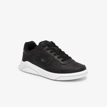 Lacoste Game Advance Leather and Synthetic Sneakers - Tenisky Dámské Černé / Bílé | CZ-ejovyl